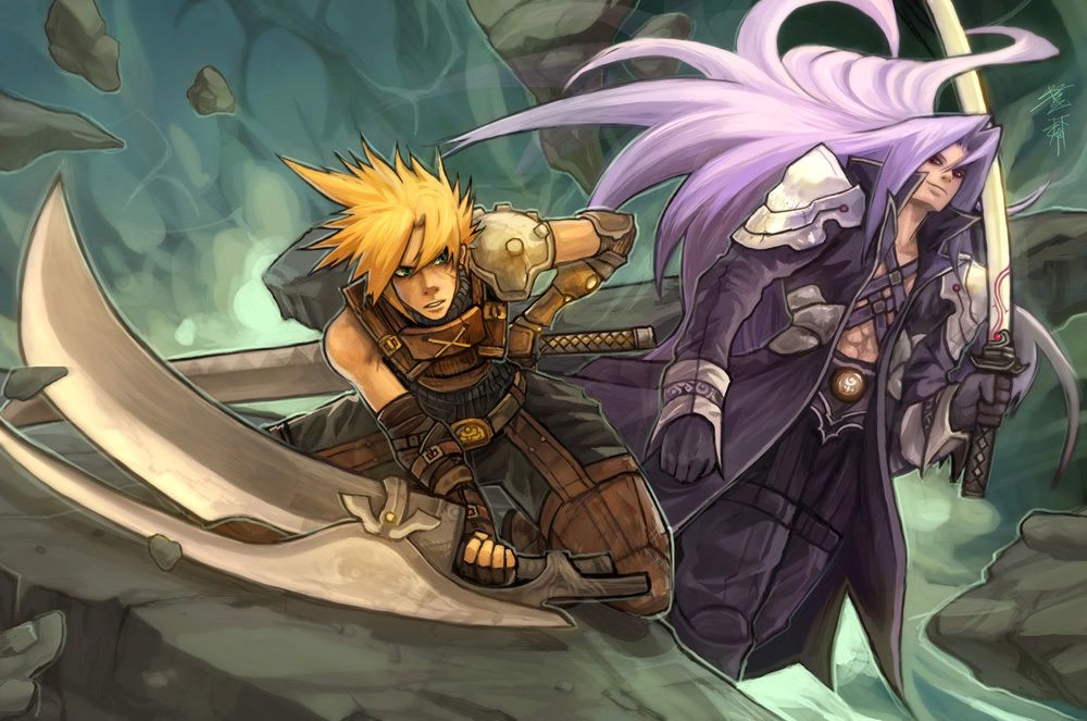 295-Cloud_vs_Sephiroth_by_buraisuko.jpg Cloud vs Sephiroth image by Asarithlove