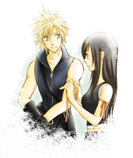 fjyru7.jpg Cloud and Tifa image by Asarithlove