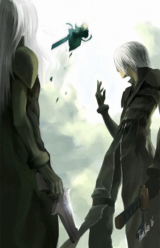 3355.jpg Yazoo, Kadaj vs Cloud image by Asarithlove