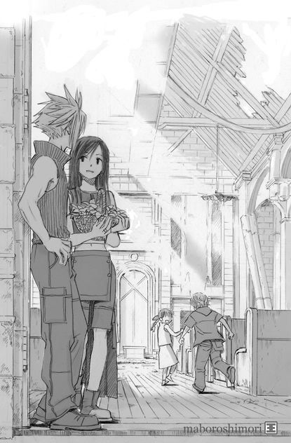 d65.jpg Cloud, Tifa, Denzel and Marlene image by Asarithlove