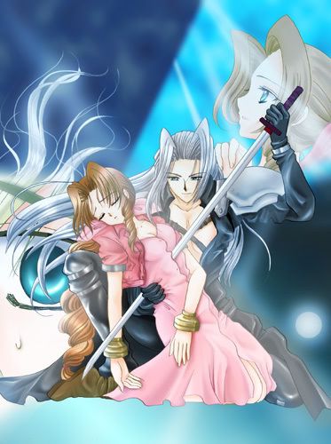 62-ff7_02-a.jpg Aerith / Aeris and Sephiroth image by Asarithlove