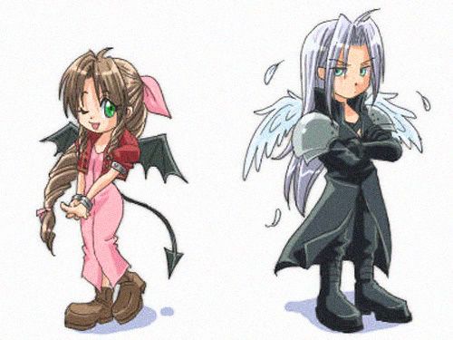 sefiea.jpg Aerith / Aeris and Sephiroth image by Asarithlove