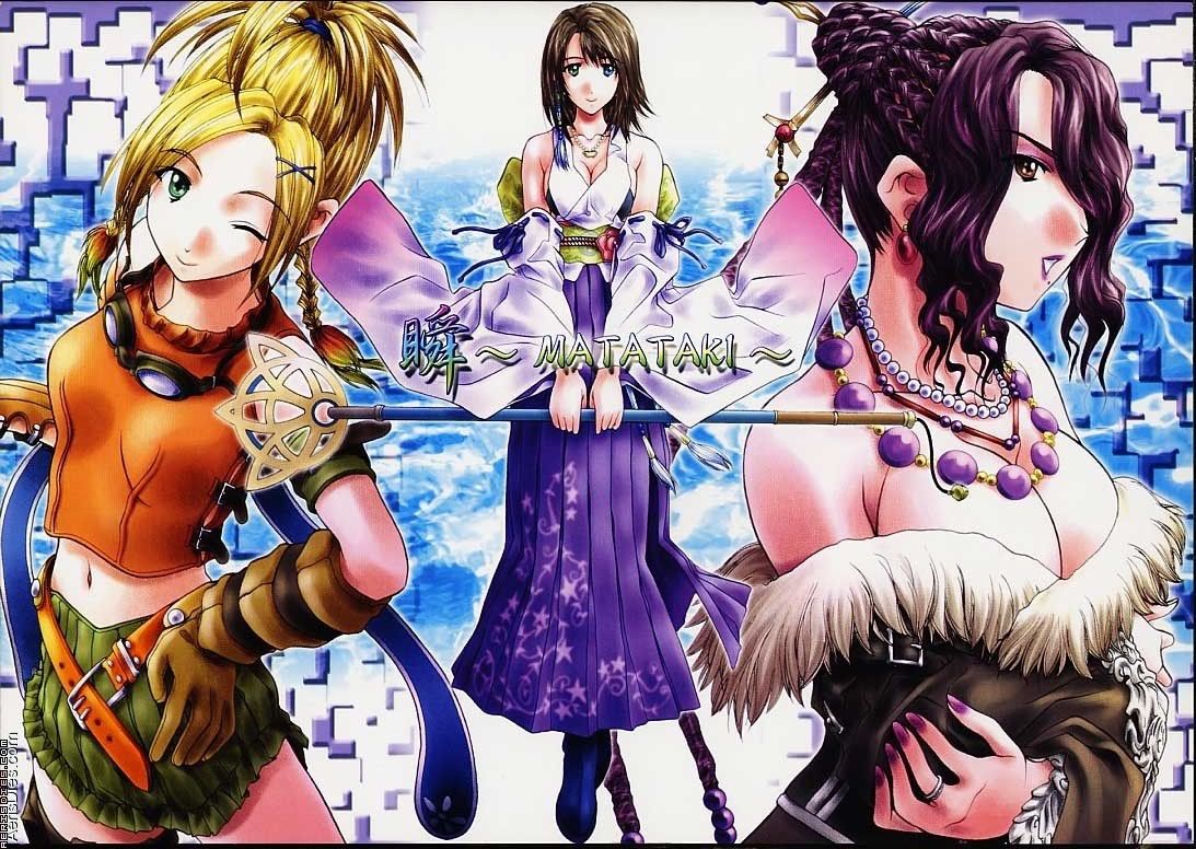 matataki_01.jpg Yuna, Lulu and Rikku image by Asarithlove