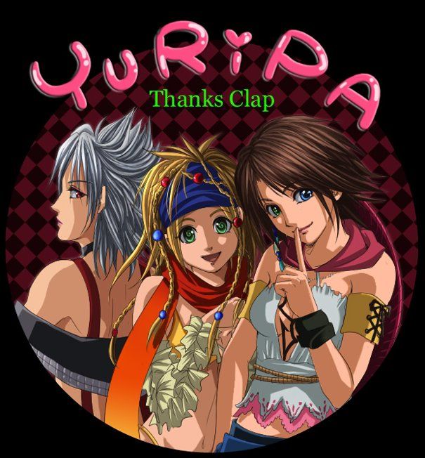 yuripaarigatou.jpg Yuna, Rikku and Paine image by Asarithlove
