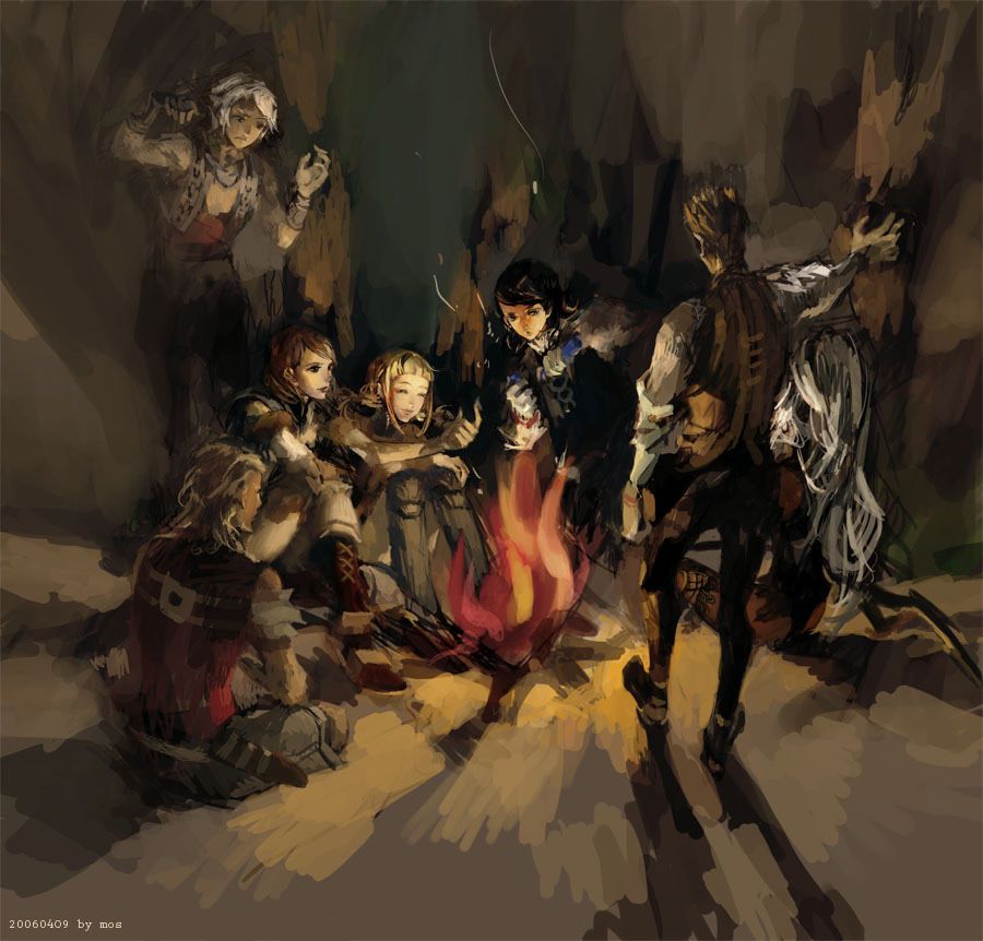 1321-12all.jpg Balthier, Basch, Ashe, Vaan, Penelo, Larsa and Fran image by Asarithlove