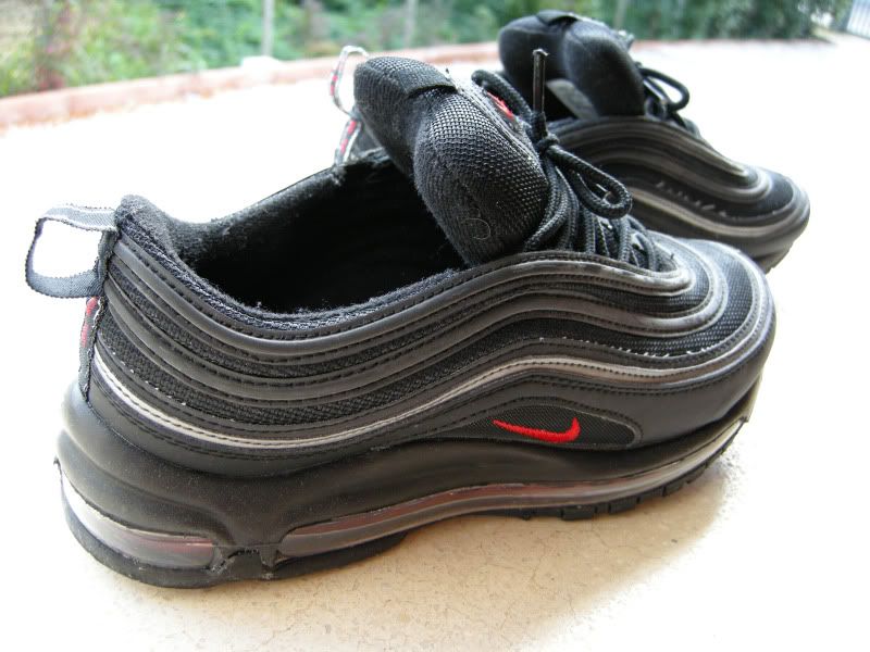 silver nike air max 97 nero silver nike air max 97 nero