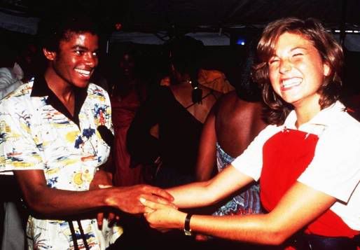MJ and Tatum O'Neal Image