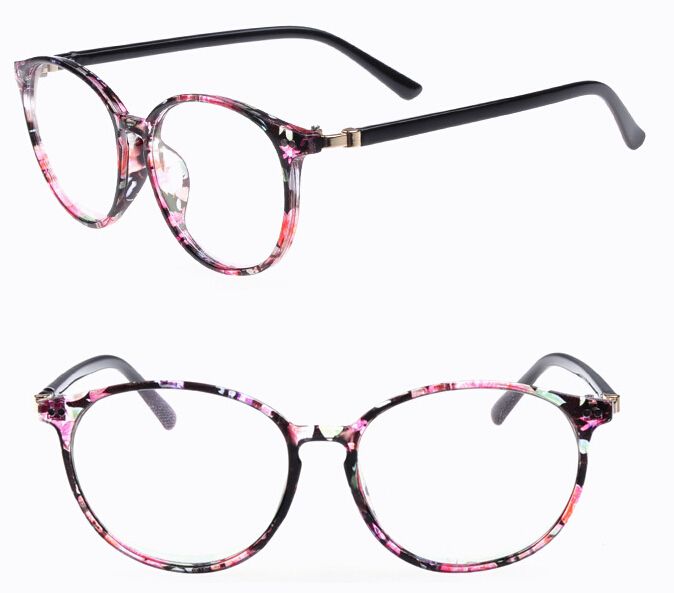 Women Cute Designer Retro Frame Clear Lens Glasses Nerd Geek Eyeglass Eyewear D Ebay