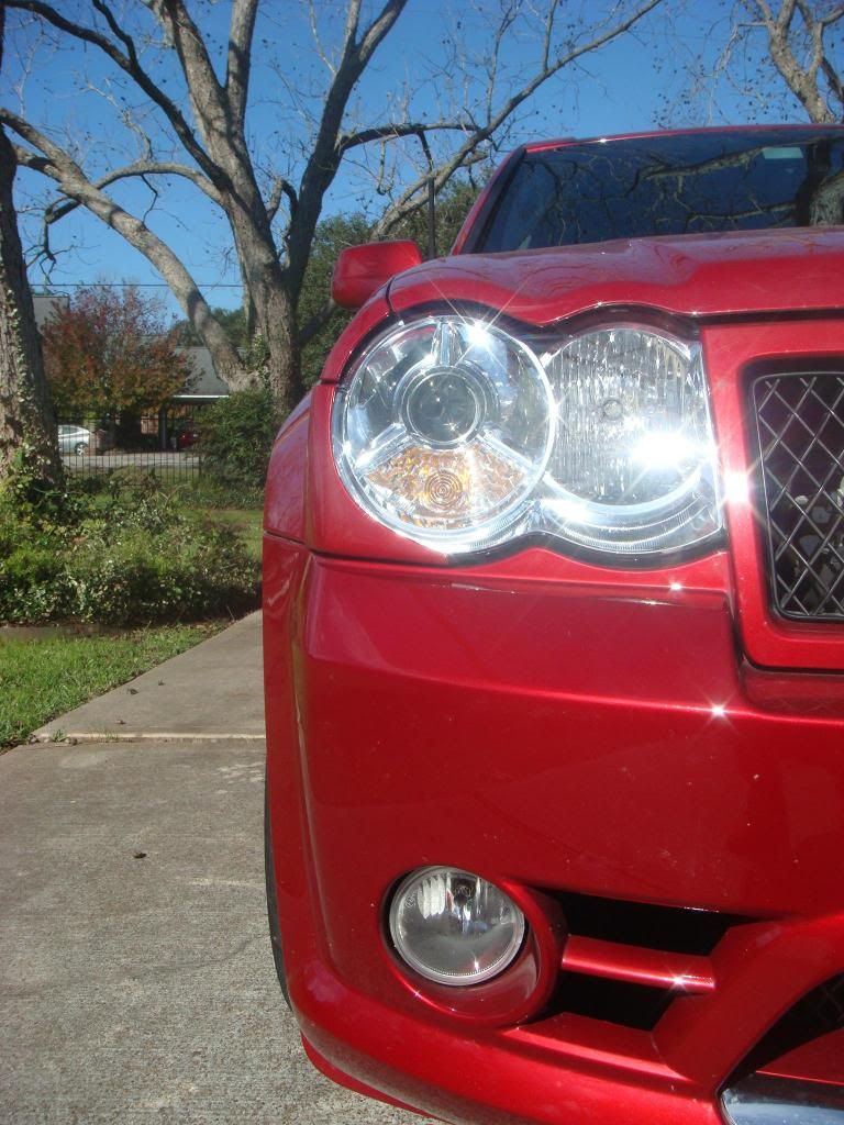 Stillen Headlight Covers Installed Cherokee SRT8 Forum