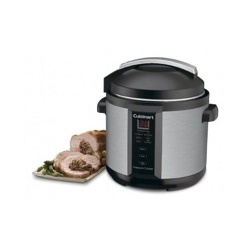 Cuisinart 1000Watt 6Quart Electric Programmable Pressure Cooker Black