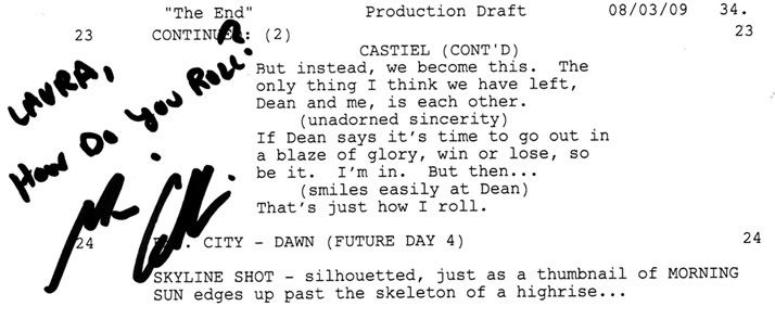 The End Production Draft
