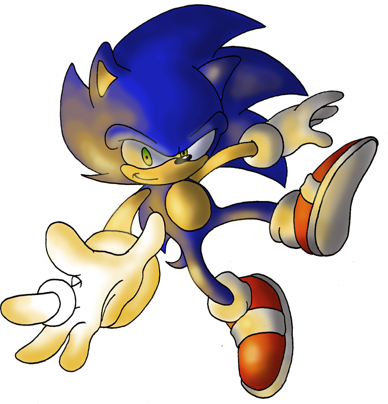 Sonic Is The Genie Of The Ring Wallpaper