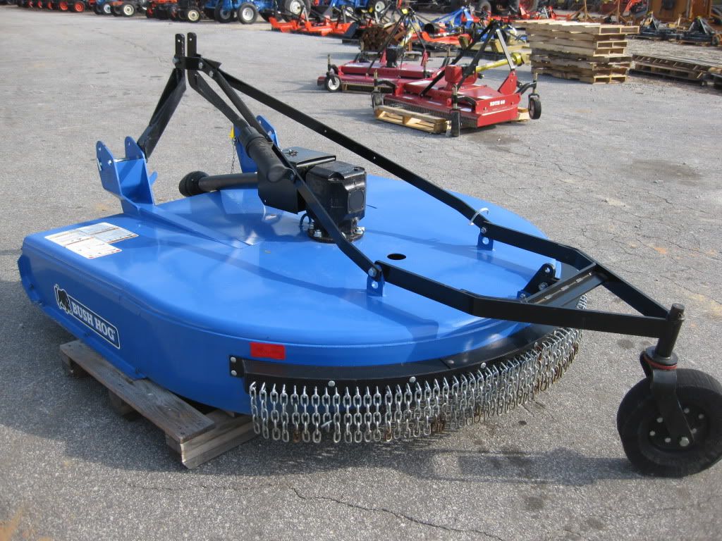 NEW BUSH HOG 296 Rotary Mower Cutter With Slip Clutch eBay