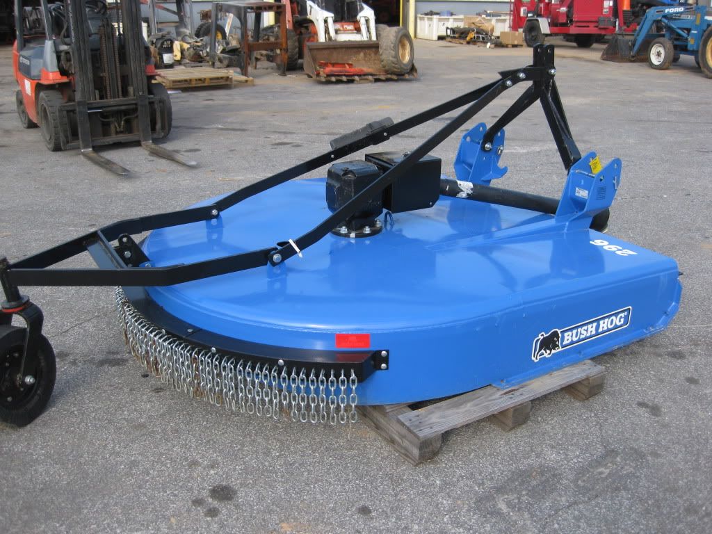 NEW BUSH HOG 296 Rotary Mower Cutter With Slip Clutch eBay