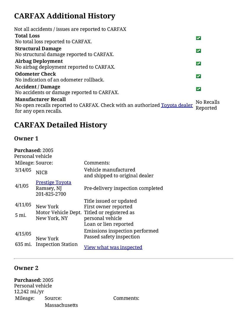  photo CARFAX Vehicle History Report for this 2005 TOYOTA PRIUS_ JTDKB20U157013940-page-002_zps9gzna5ko.jpg