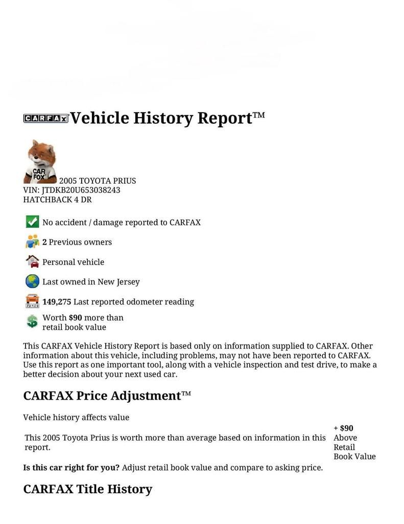  photo CARFAX Vehicle History Report for this 2005 TOYOTA PRIUS_ JTDKB20U653038243-page-001_zpsufsxwmkw.jpg