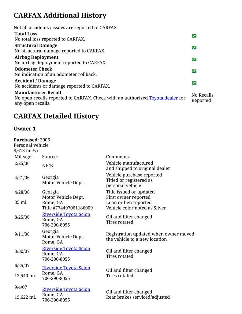  photo CARFAX Vehicle History Report for this 2006 TOYOTA HIGHLANDER_HYBRID_ JTEDW21A360011890-page-002_zpsiodn333b.jpg