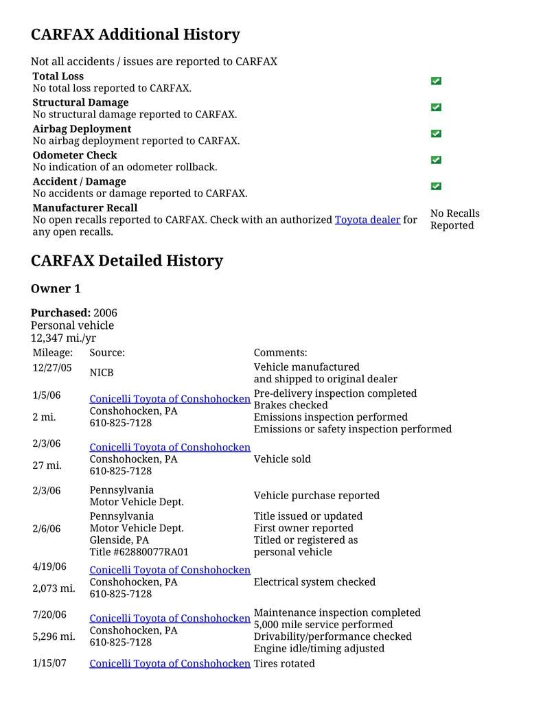  photo CARFAX Vehicle History Report for this 2006 TOYOTA PRIUS_ JTDKB20U263136641 1-page-002_zpscjuyparc.jpg