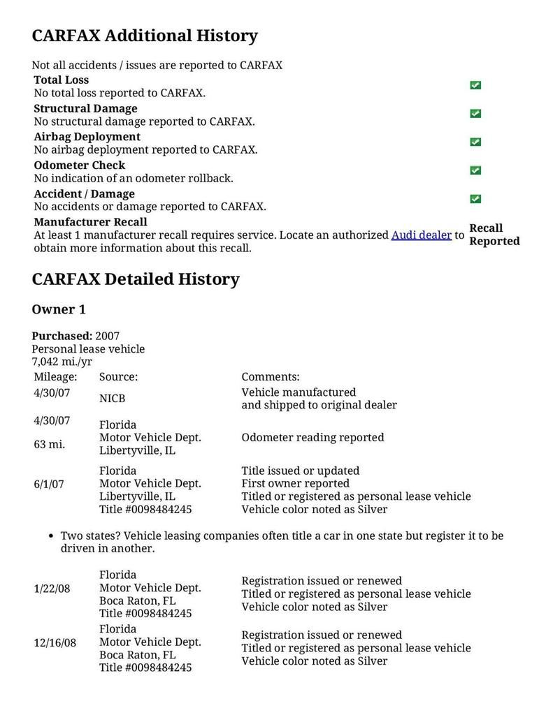  photo CARFAX Vehicle History Report for this 2007 AUDI A4 CABRIOLT 2.0T QUAT AWD_ WAUDF48HX7K029678-page-002_zpsbkrkdnod.jpg