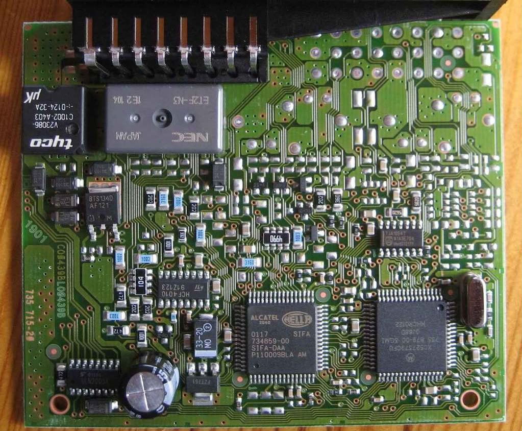 Audi A4 Central Locking Module Pin Out Wiring Diagram