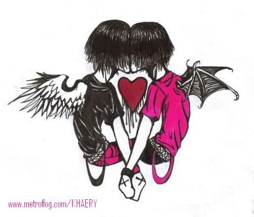 amor emo. dibujos de amor emo. amor emo.