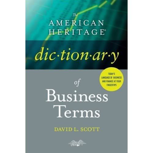 Dictionary of Business Terms