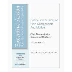 Crisis Communication Plan Components & Models
