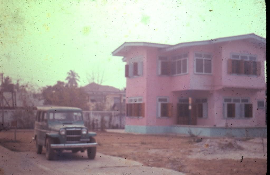 Pink House Savannakhet Laos 1964