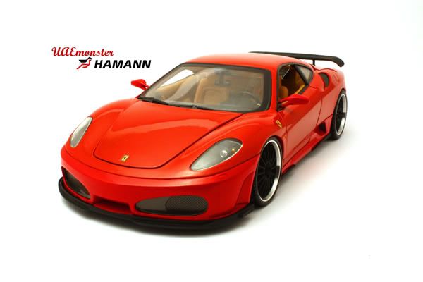 2005 Hamann Ferrari F430. This is my 1:18 HAMANN F430 .