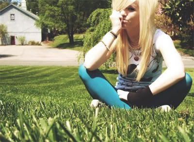 bored girl photography grass Pictures, Images and Photos