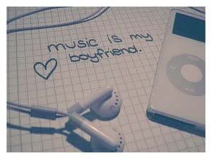 music is my boyfriend ipod