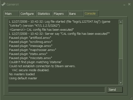 I had originally downloaded the Server from CS 1.6 Server Creator.