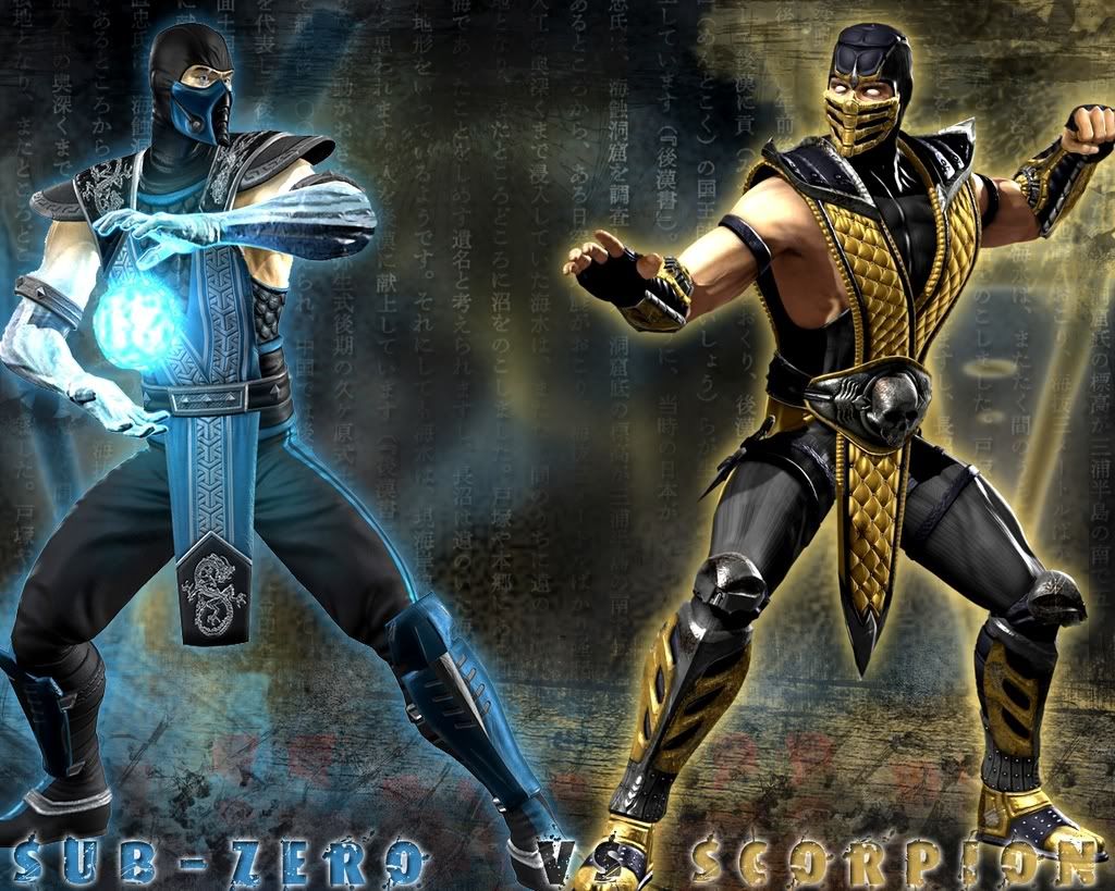 Sub-Zero vs Scorpion Superman