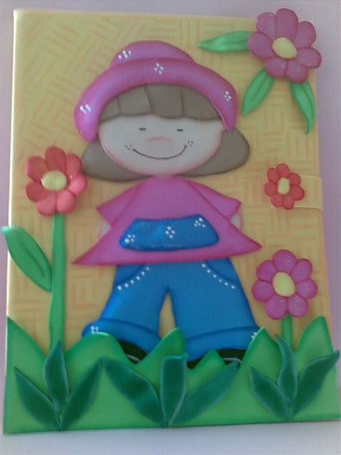 Libretas Decoradas Con Fomi Libretas Decoradas Con Fomi