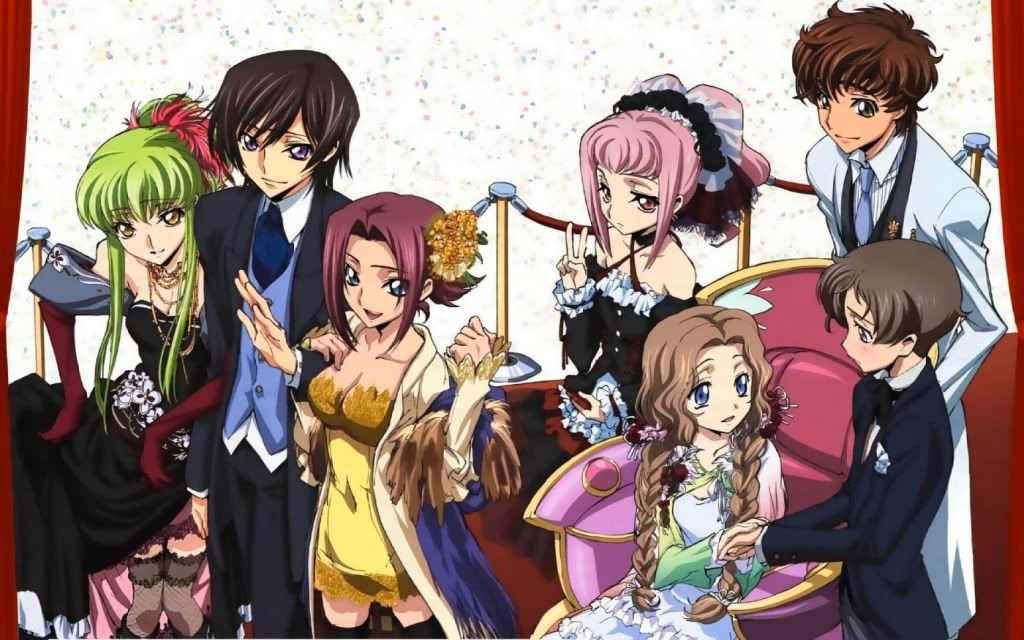 Code Geass Cc Lelouch Lamperouge Kallen Stadtfeld Anya Alstreim Nunnally Lamperouge Rolo 6275