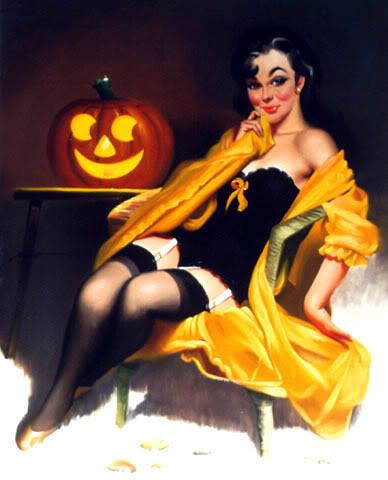 Halloween pinup Pictures, Images and Photos