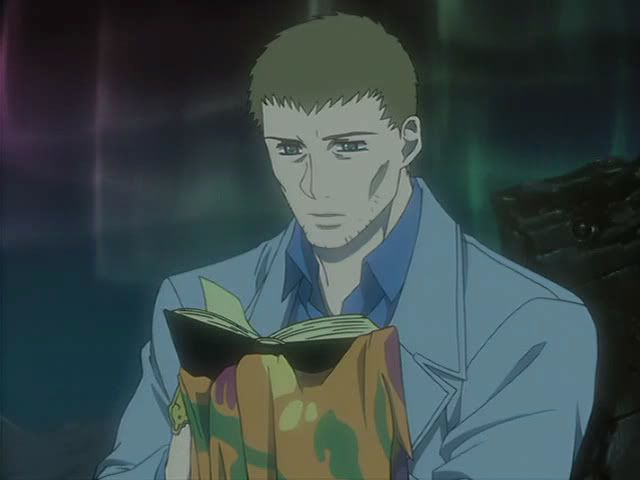 Hubb Reading The Book Of The Moon