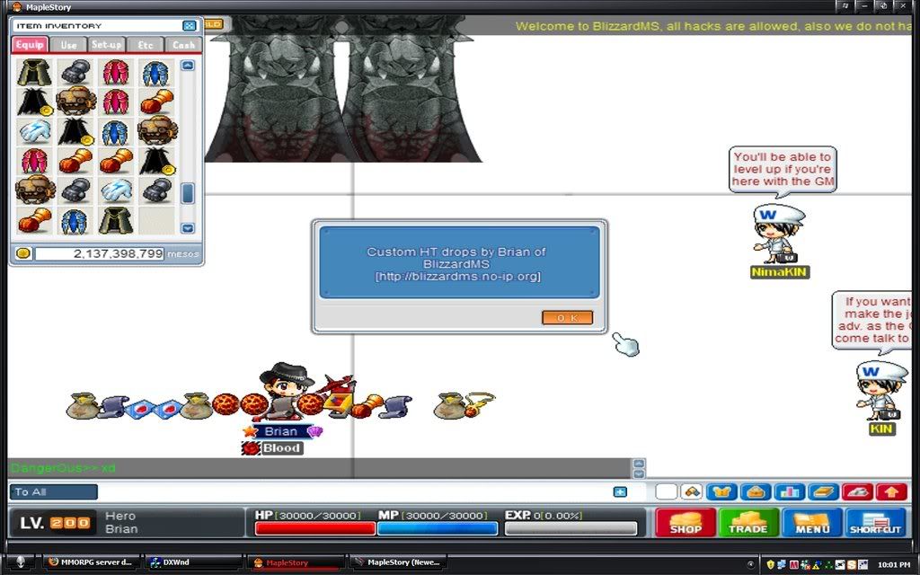 brianw1123 - My custom Horntail drops. - RaGEZONE Forums brianw1123 - My custom Horntail drops. - RaGEZONE Forums