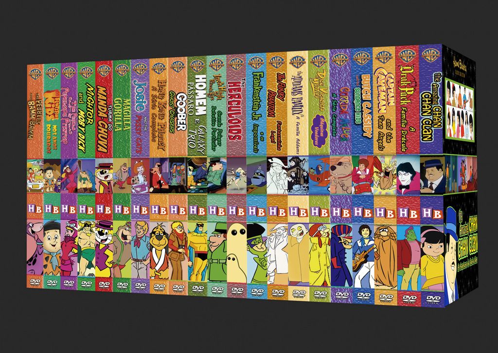 Linda Coleção Hanna Barbera Com 43 Box Total 154 Dvds Raro - R$ 799,90 ...