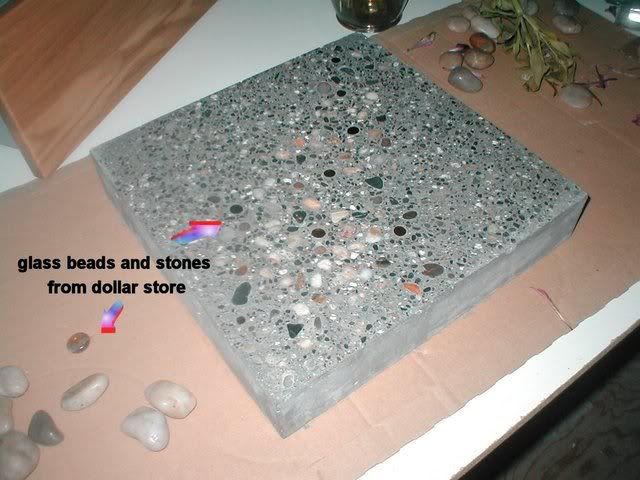I had been looking at concrete countertop slurry for years