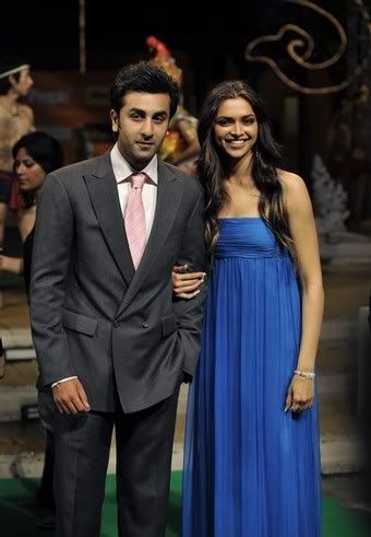 Deepika Padukone Ranbir Kapoor Blue