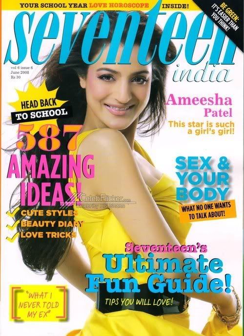 Amisha on Seventeen