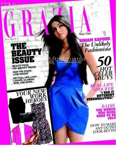 Sonam Kapoor for Grazia