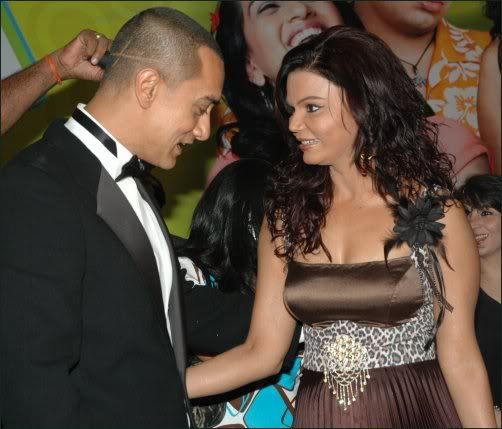 Aamir and Rakhi