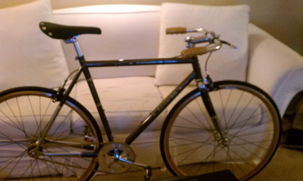 town bike handlebars
