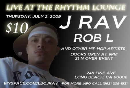 JULY 2. 2009 @ THE RHYTHM LOUNGE