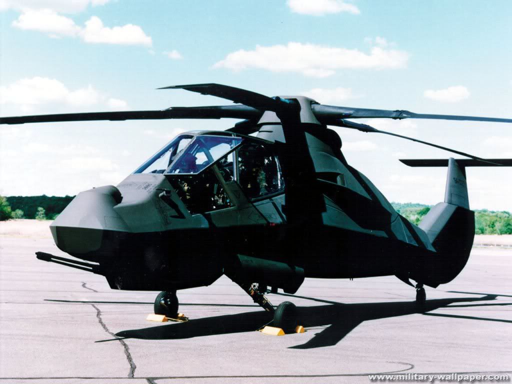 What happened to the comanche helicopter and why?