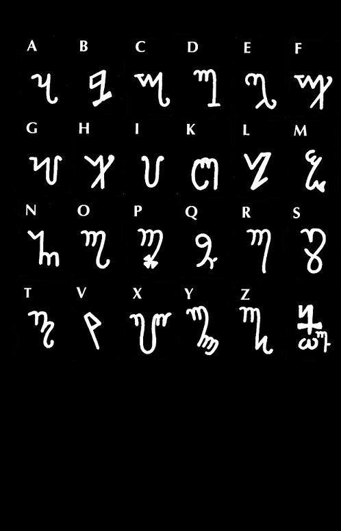 Theban Alphabet picture by gottascramma - Photobucket