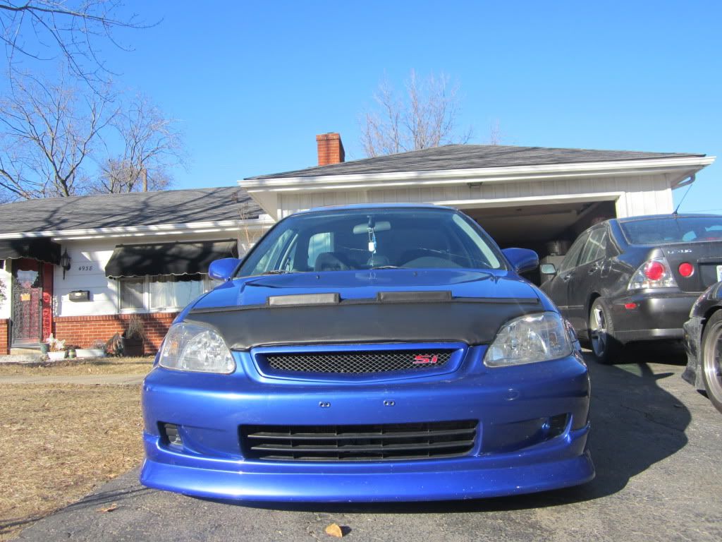 2000 Honda civic ex hood bra