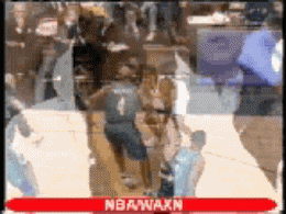 答案在哪里? 在这里..篮球巨星Allen Iverson艾弗森精彩时刻记忆犹新 (17张GIF动画图片)
